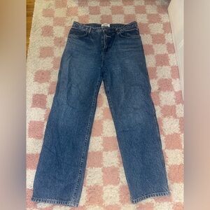 Reformation Val 90s Mid Rise Straight Jeans